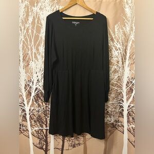 NWT Torrid Black Super Soft 1X A-Line Dress